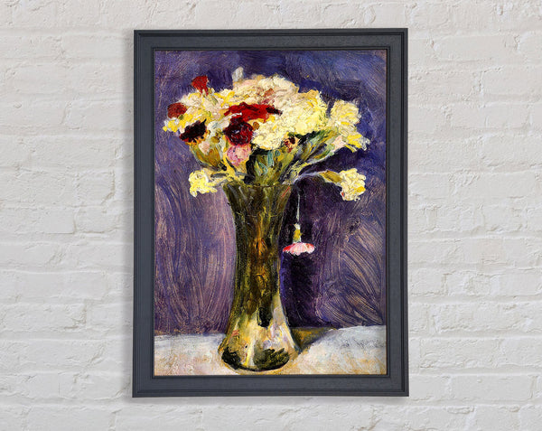 August Macke Nelken in einer grünen Vase