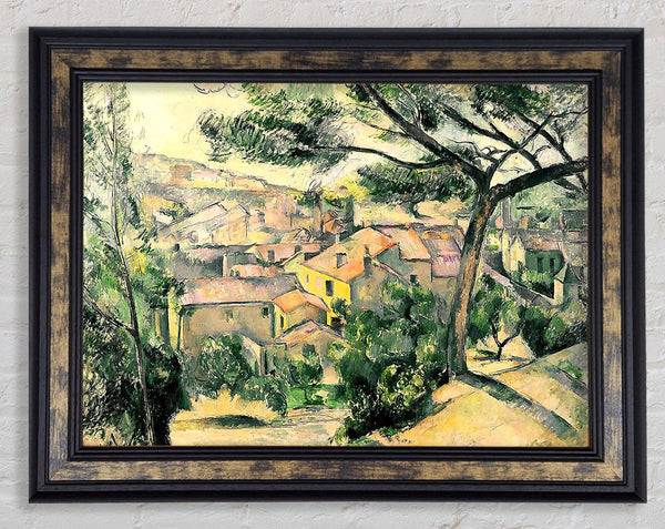 Cezanne Lestaque Against The Sunlight Framed Print