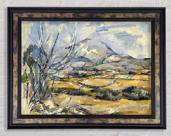 Cezanne Montagne Sainte-Victoire Framed Print