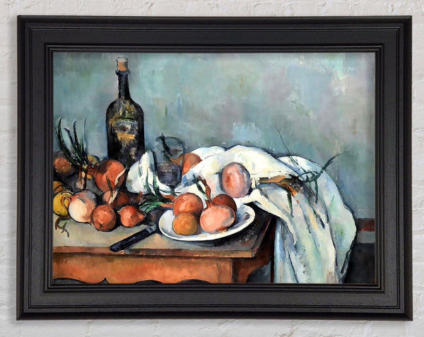 Cezanne Still Life With Onions