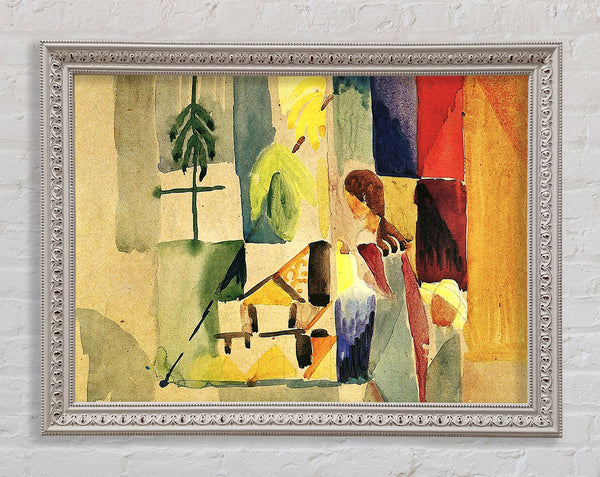 August Macke Kinder beim Gemüseladen 2