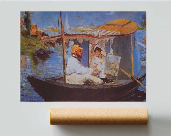 Claude Monet By Manet