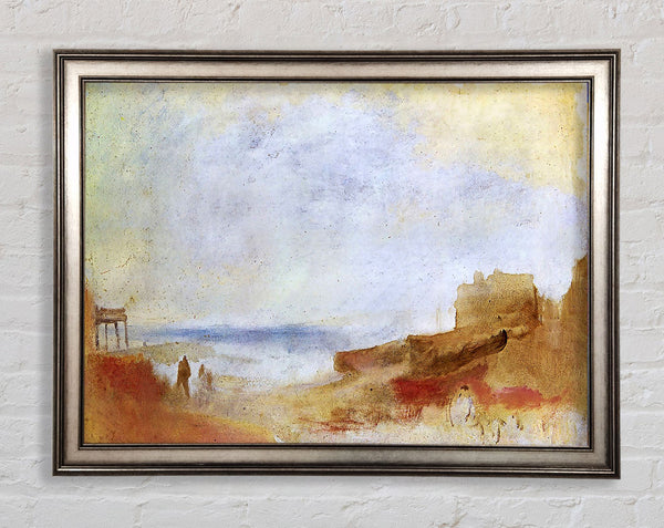 Joseph Mallord Turner Küstenszene mit Gebäuden