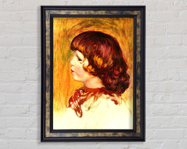 Renoir Coco Framed Print