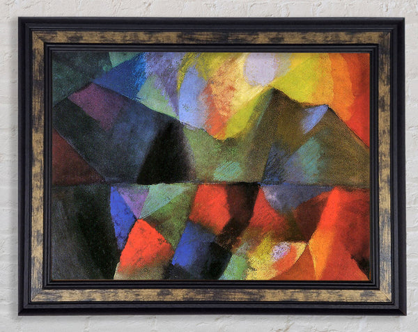 August Macke Colour Framed Print
