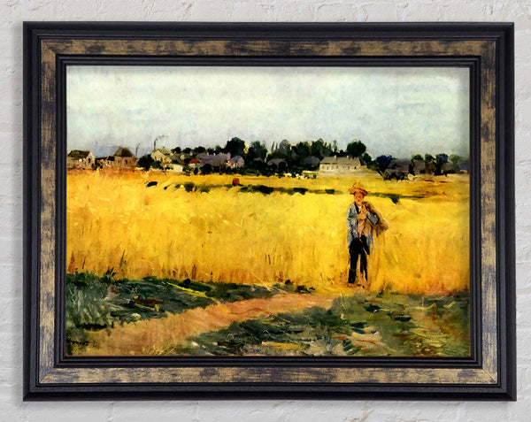Morisot Cornfield Framed Print