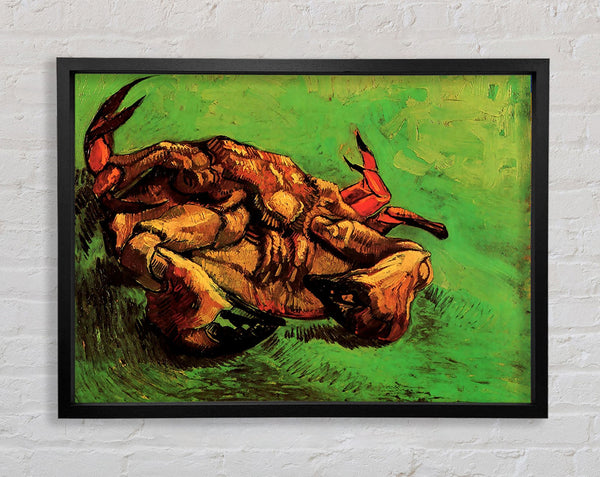 Van Gogh Crab On Its Back Framed Print