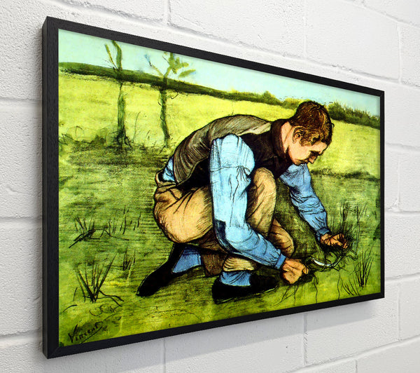 Van Gogh Cutting Grass