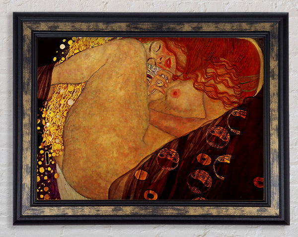 Klimt Danae Framed Print