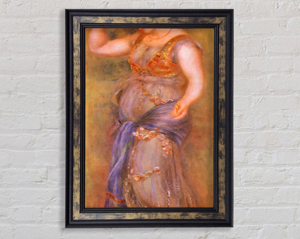 Renoir Dancer With Castanets Framed Print