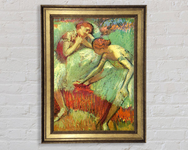 Degas Tänzerinnen in Grün