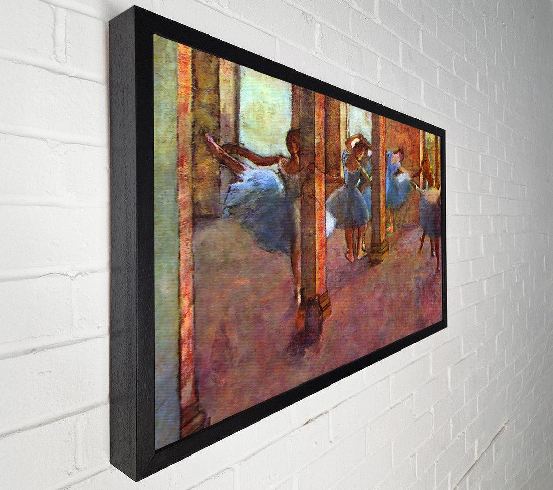  A Canvas Print of Degas Dancers In The Foyer Canvas Print