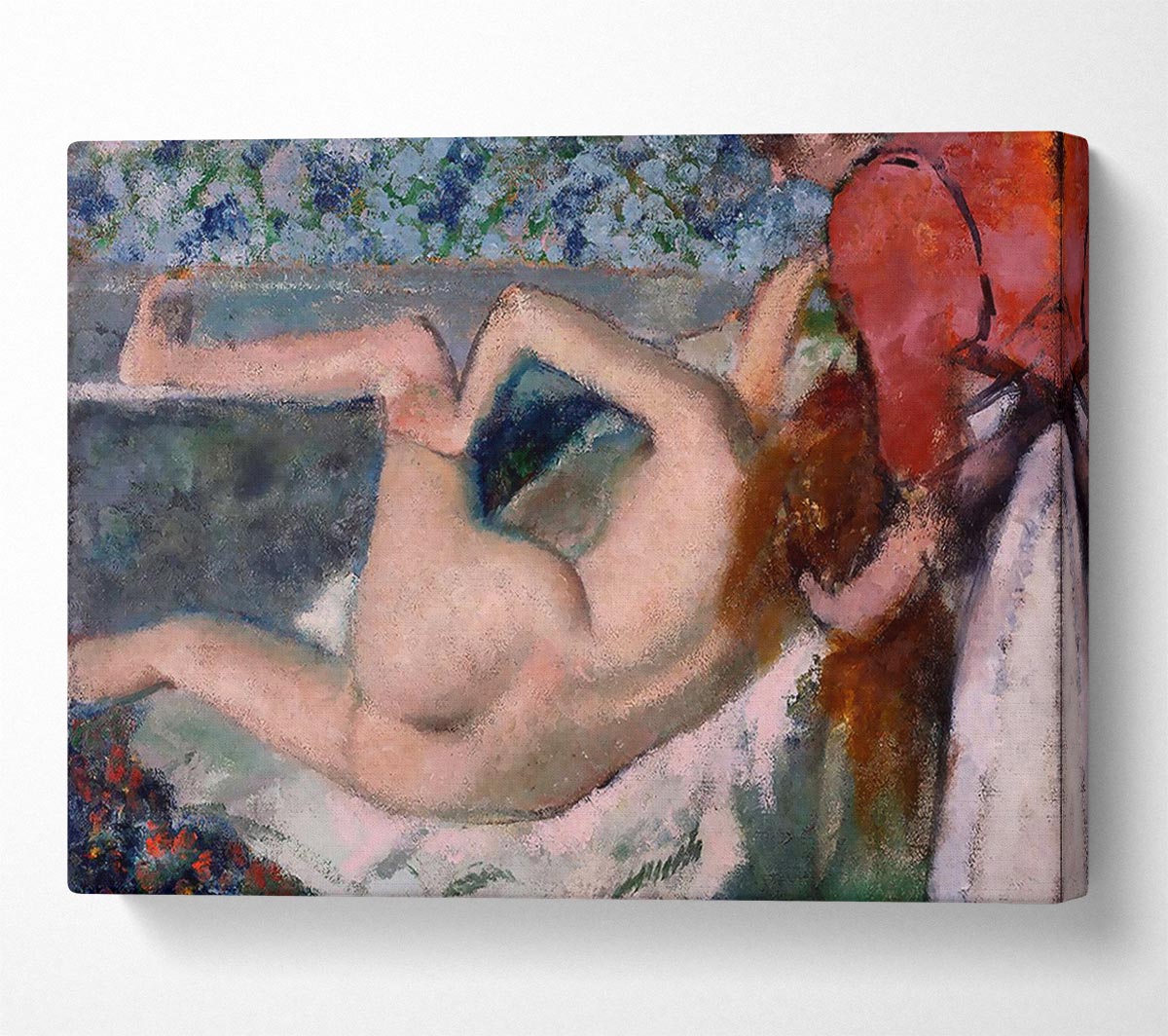 Degas After The Bath Canvas Wall Art