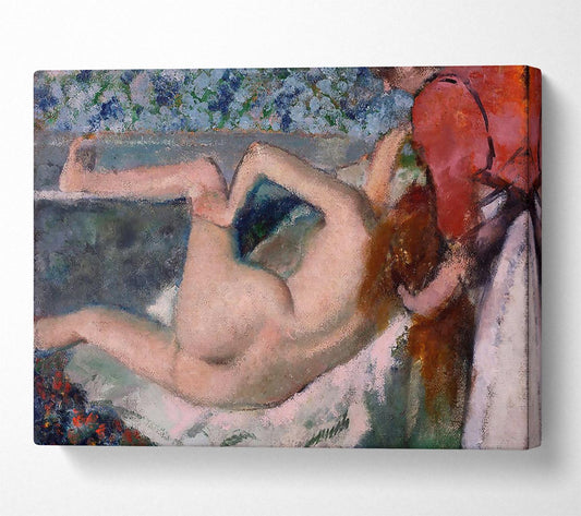 Degas After The Bath Canvas Wall Art