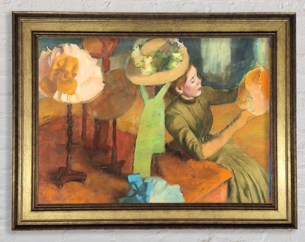 Degas Der Hutmacherladen