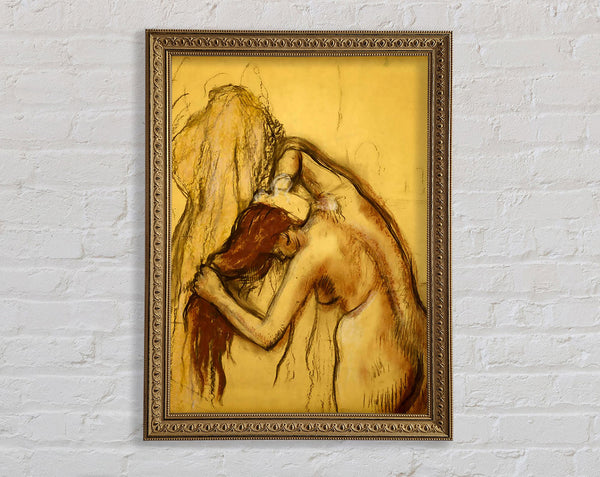 Degas, Frau trocknet sich ab