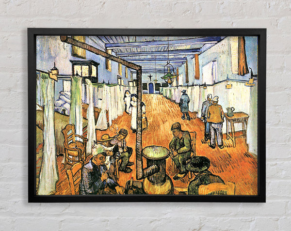 Van Gogh-Schlafsaal im Krankenhaus in Arles