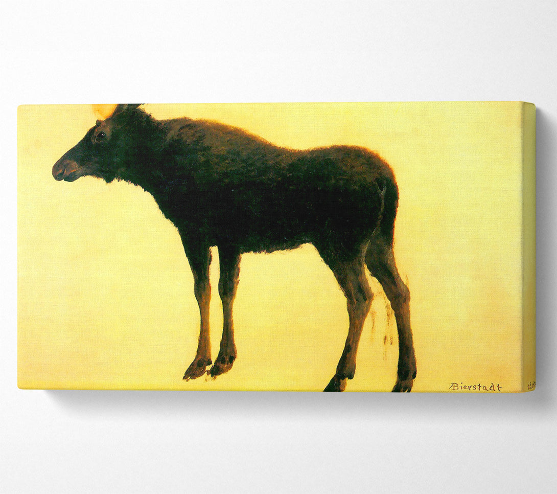  A Canvas Print of Bierstadt Elk Canvas Wall Art