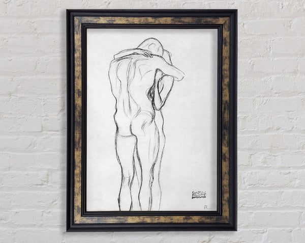 Klimt Embrace 2 Framed Print
