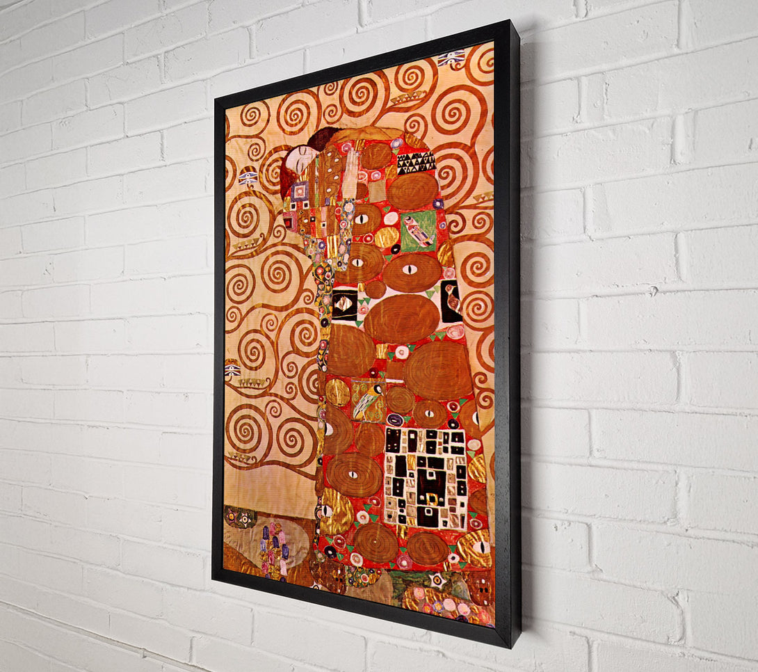  A Canvas Print of Klimt Embrace Canvas Art