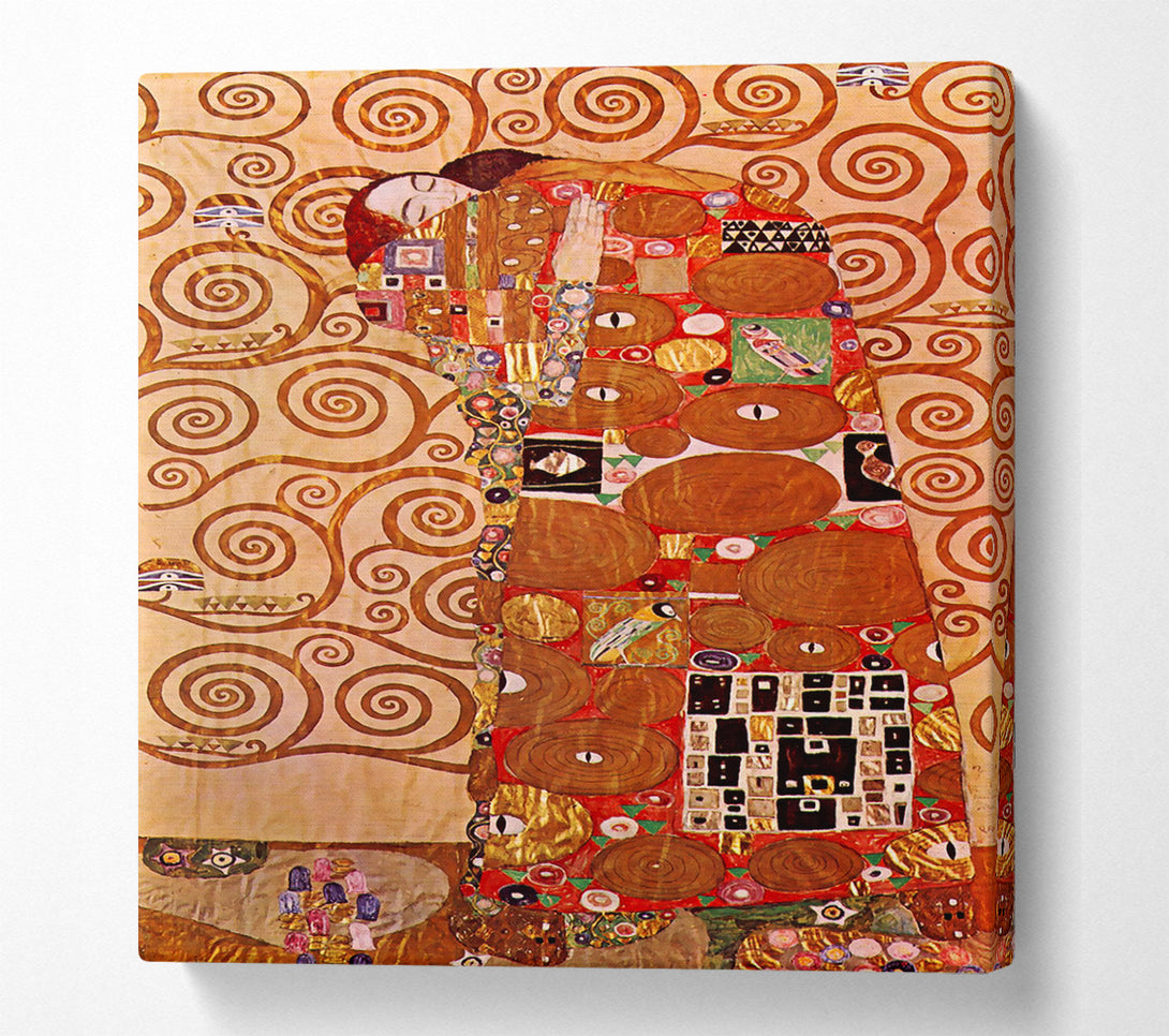  A Canvas Print of Klimt Embrace Canvas Art