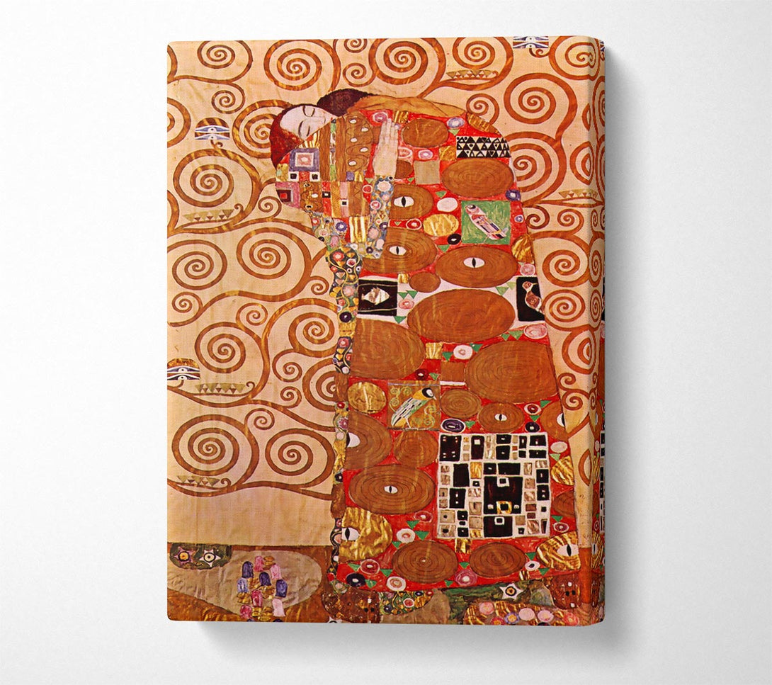  A Canvas Print of Klimt Embrace Canvas Art