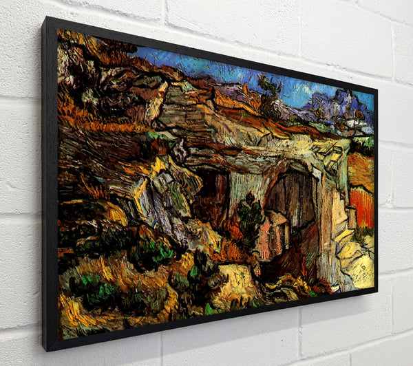 Van Gogh Entrance To A Quarry Near Saint-Remy