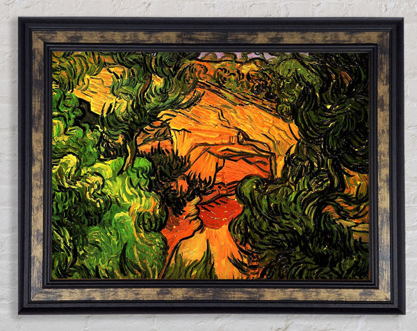 Van Gogh Entrance To A Quarry Framed Print