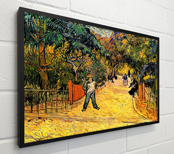 Van Gogh Entrance To The Public Park In Arles