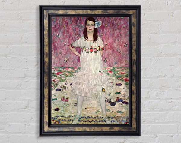 Klimt Eugenia Primavesi Framed Print