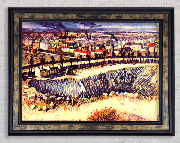 Van Gogh Factory Framed Print