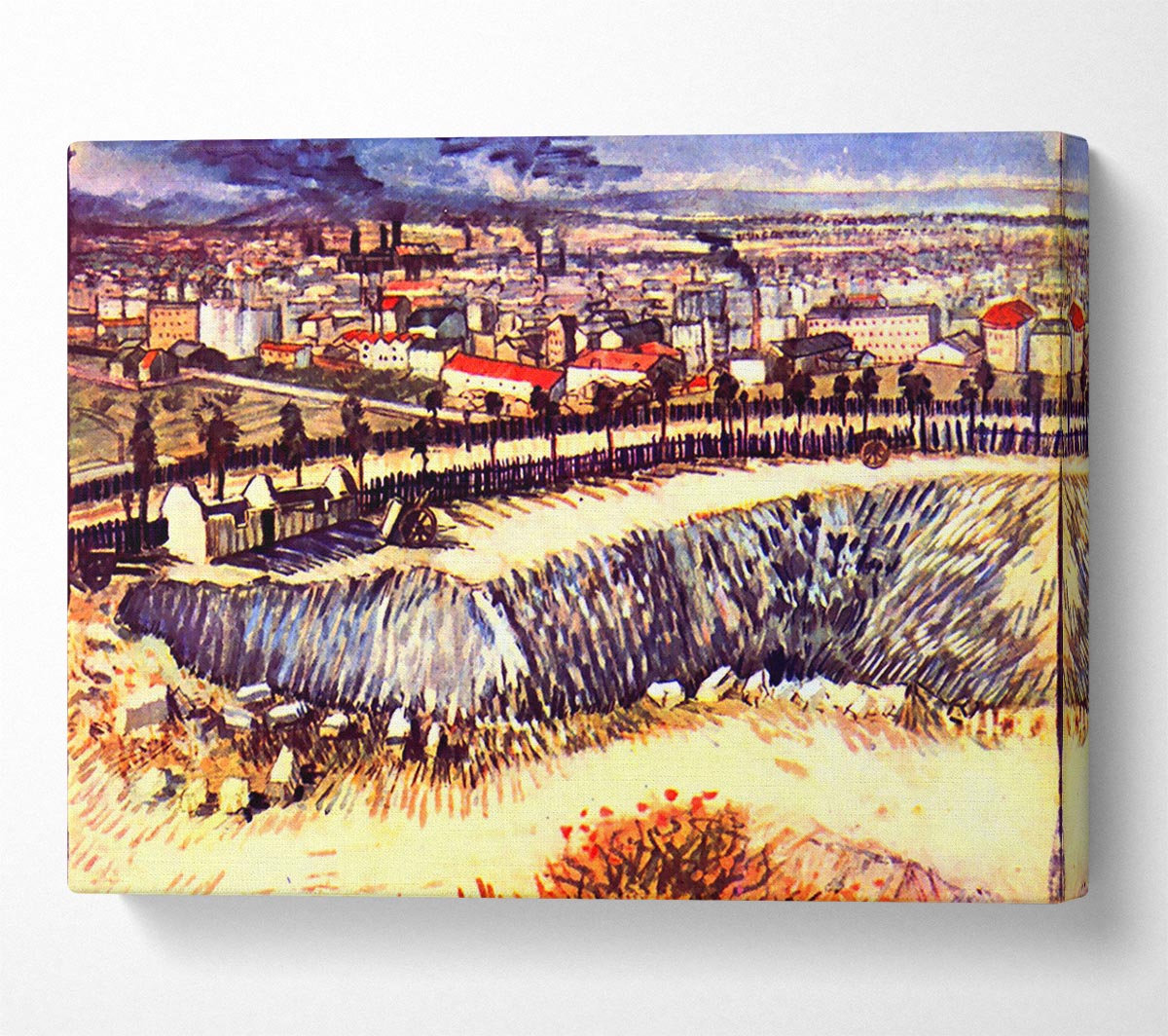 Van Gogh Factory Canvas Wall Art