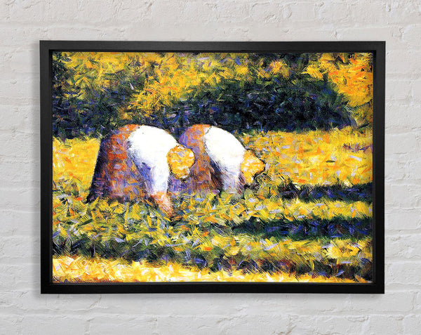 Seurat Bauern bei der Arbeit