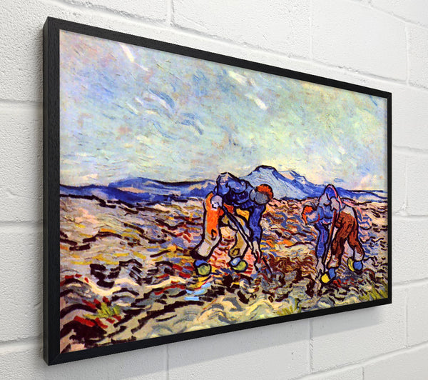 Van Gogh Farmers At Work