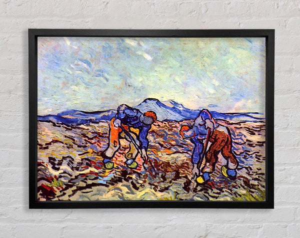 Van Gogh Bauern bei der Arbeit
