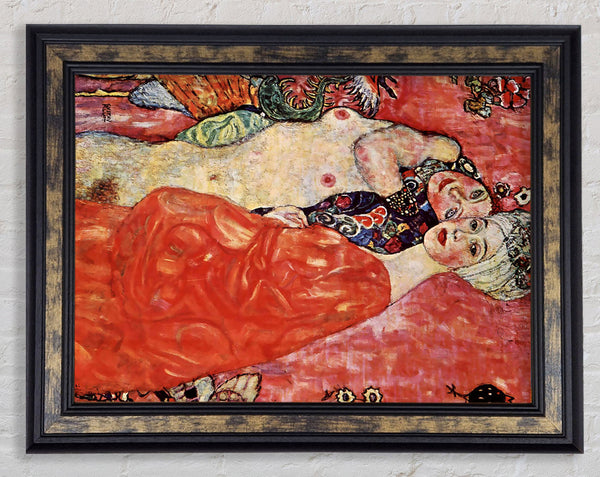Klimt Female Act Framed Print