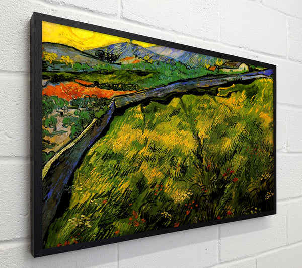Van Gogh Field Of Spring Wheat At Sunrise