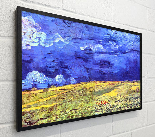Van Gogh Field Under Storm Heaven