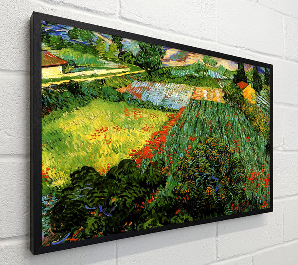 Van Gogh Field With Poppies