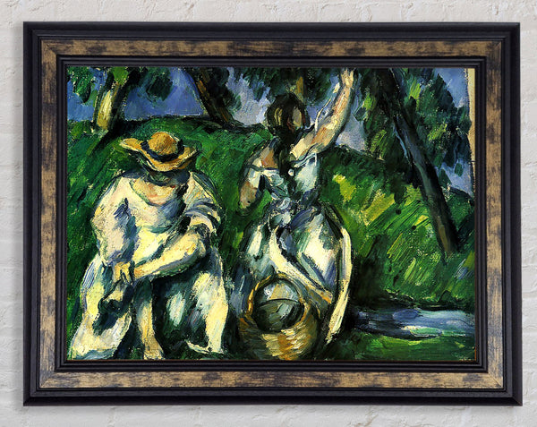 Cezanne Figures Framed Print