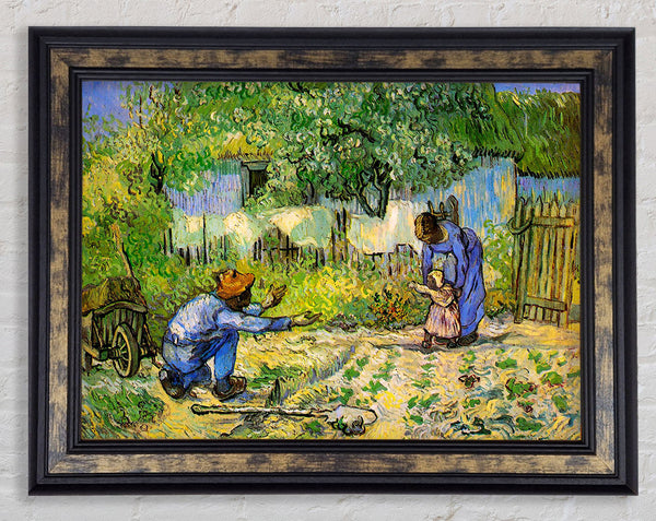 Van Gogh First Steps Framed Print