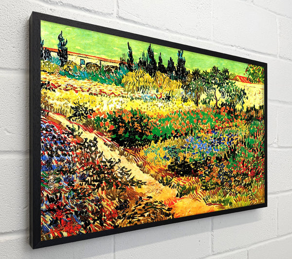 Van Gogh Flowering Garden With Path