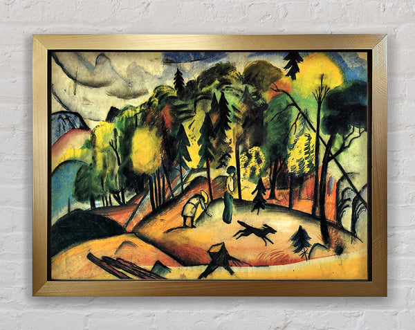 August Macke Forest Walk