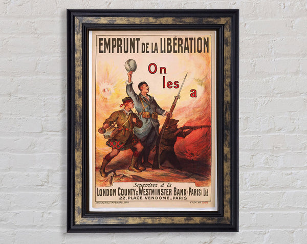 French Liberation 2 Framed Print