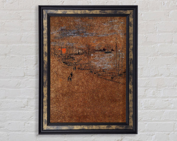 Whistler From The Cafe Orientale Framed Print