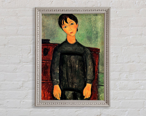 Modigliani Mädchen mit schwarzem Gewand