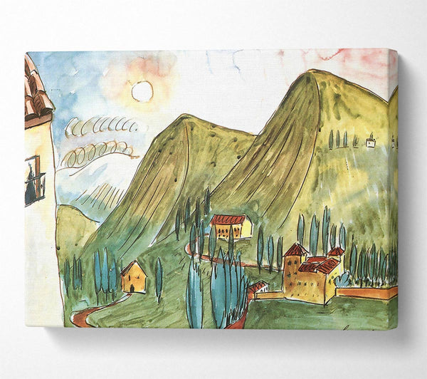  A Canvas Print of Walter Gramatte Granada Canvas Print