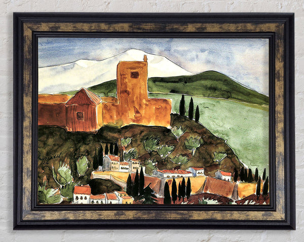 Walter Gramatte Granada 2 Framed Print