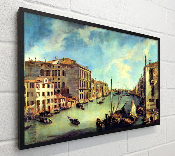 Canaletto Grand Canal At San Vio