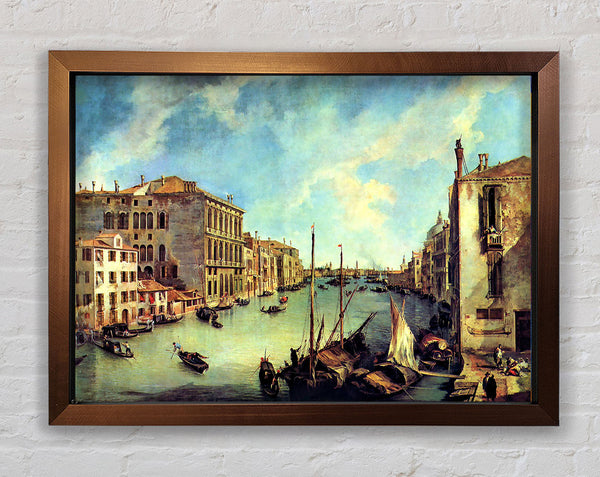 Canaletto Grand Canal At San Vio